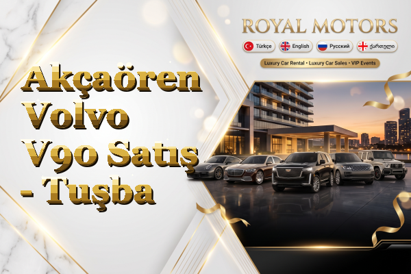 Akçaören Volvo V90 Satış - Tuşba