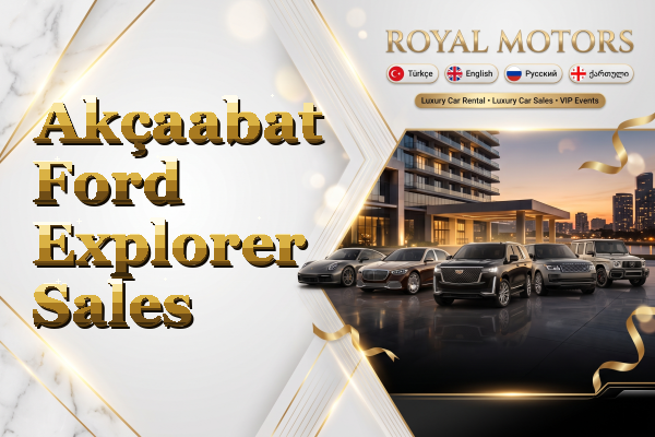 Akçaabat Ford Explorer Sales