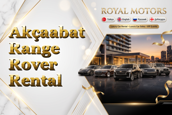Akçaabat Range Rover Rental