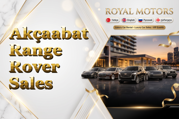 Akçaabat Range Rover Sales