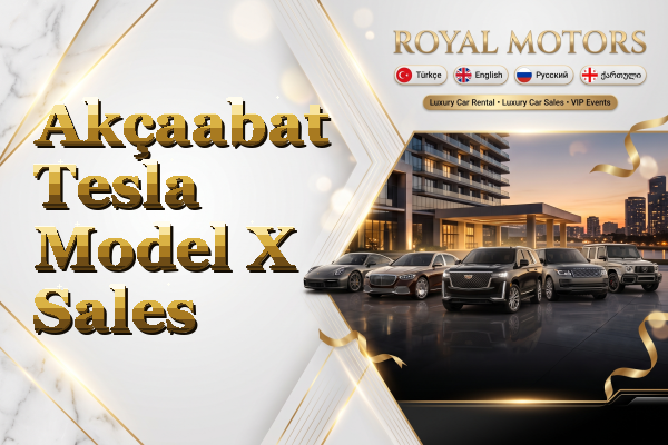 Akçaabat Tesla Model X Sales