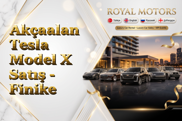 Akçaalan Tesla Model X Satış - Finike