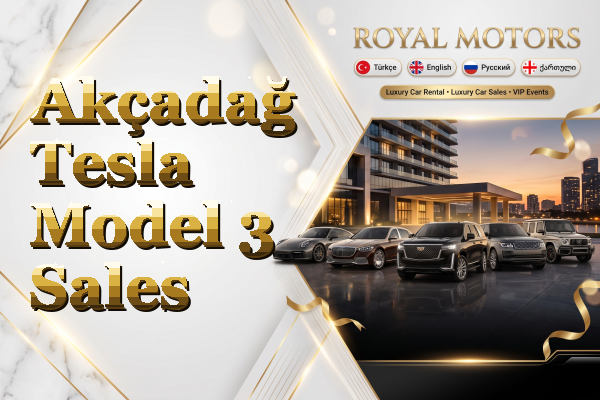 Akçadağ Tesla Model 3 Sales
