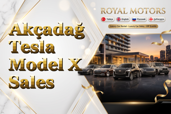 Akçadağ Tesla Model X Sales