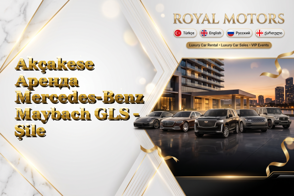 Akçakese Аренда Mercedes-Benz Maybach GLS - Şile
