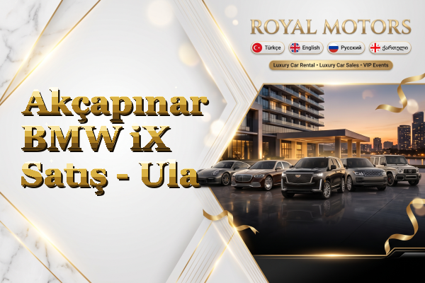 Akçapınar BMW iX Satış - Ula