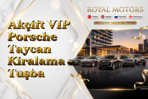 Akçift VIP Porsche Taycan Kiralama - Tuşba
