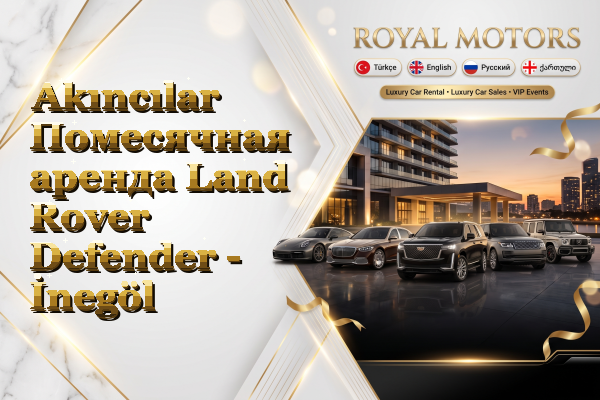 Akıncılar Помесячная аренда Land Rover Defender - İnegöl