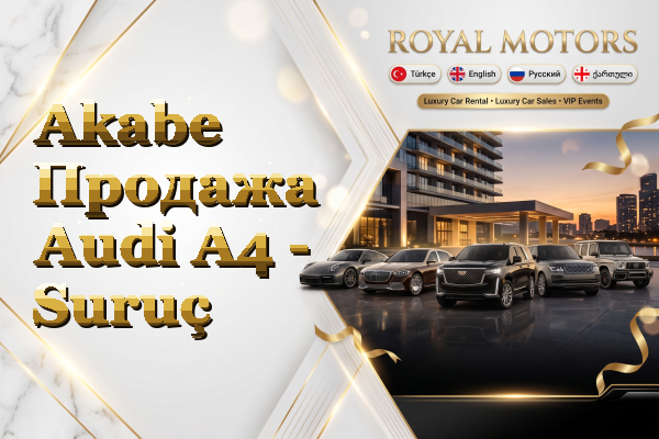 Akabe Продажа Audi A4 - Suruç