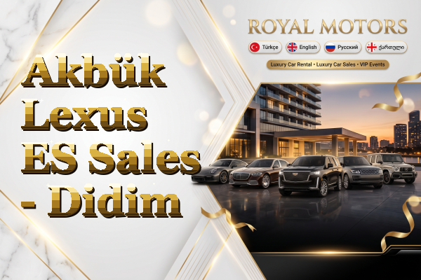 Akbük Lexus ES Sales - Didim