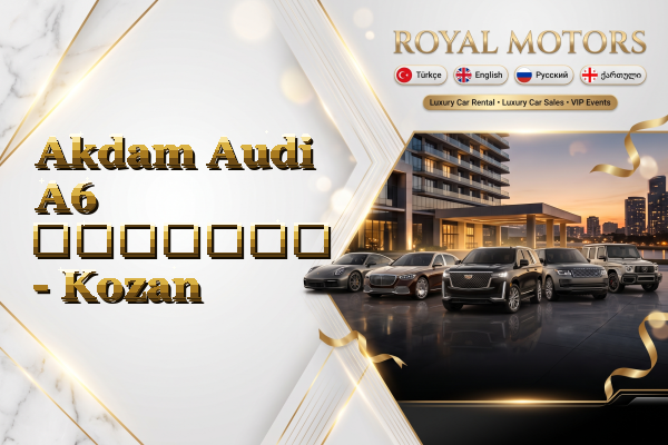 Akdam Audi A6 გაყიდვა - Kozan