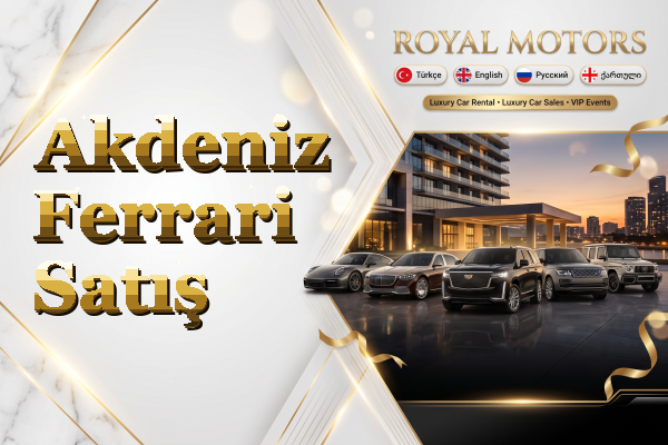 Akdeniz Ferrari Satış
