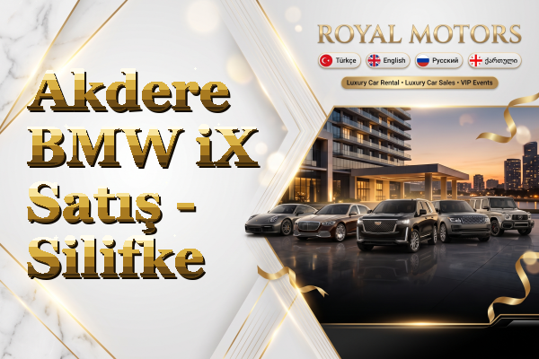 Akdere BMW iX Satış - Silifke