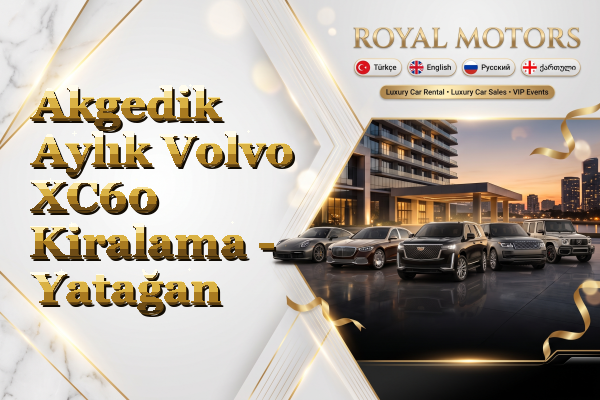 Akgedik Aylık Volvo XC60 Kiralama - Yatağan