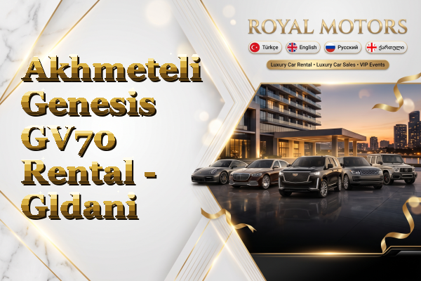 Akhmeteli Genesis GV70 Rental - Gldani