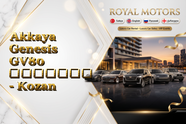 Akkaya Genesis GV80 გაყიდვა - Kozan