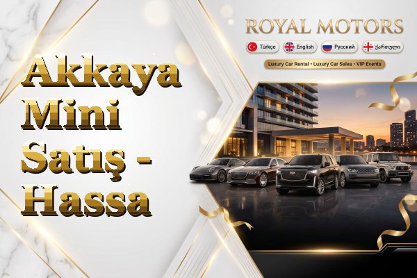 Akkaya Mini Satış - Hassa