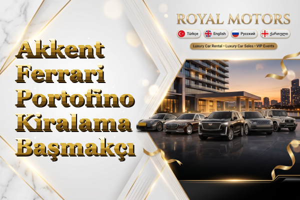 Akkent Ferrari Portofino Kiralama - Başmakçı