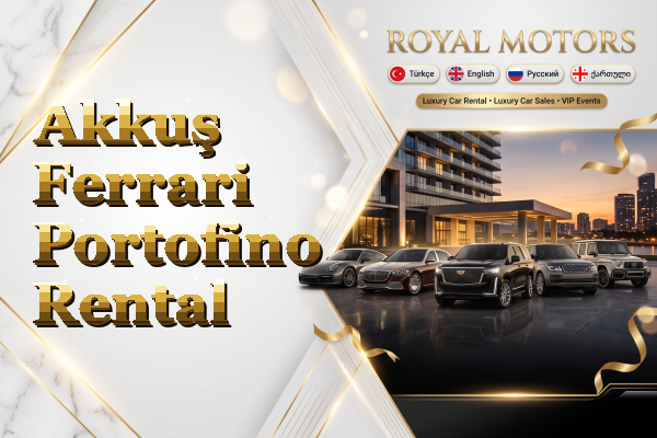 Akkuş Ferrari Portofino Rental
