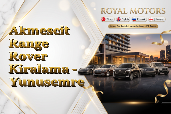 Akmescit Range Rover Kiralama - Yunusemre