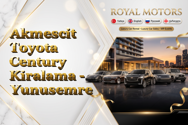 Akmescit Toyota Century Kiralama - Yunusemre
