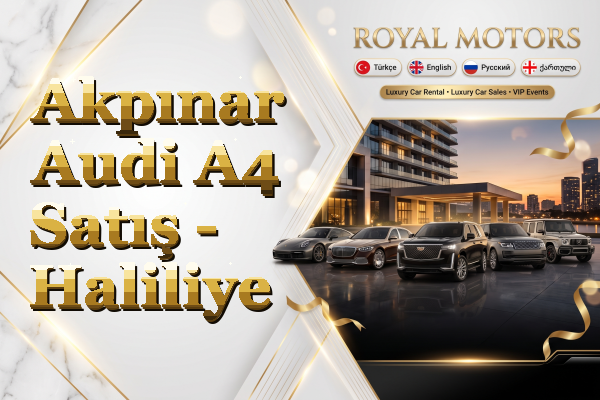 Akpınar Audi A4 Satış - Haliliye