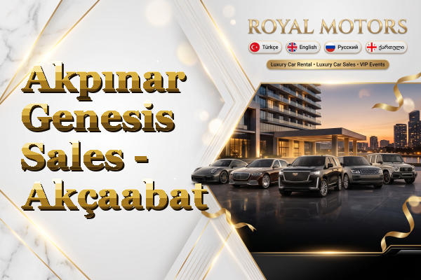Akpınar Genesis Sales - Akçaabat