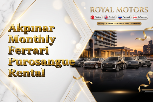 Akpınar Monthly Ferrari Purosangue Rental