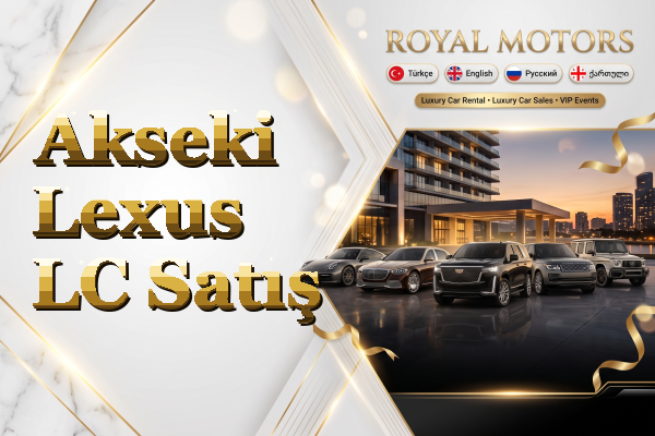Akseki Lexus LC Satış