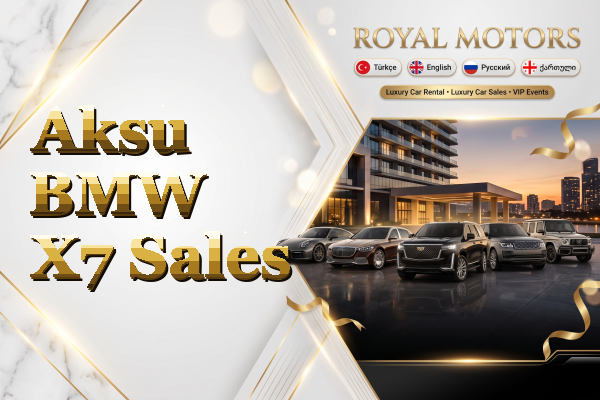 Aksu BMW X7 Sales