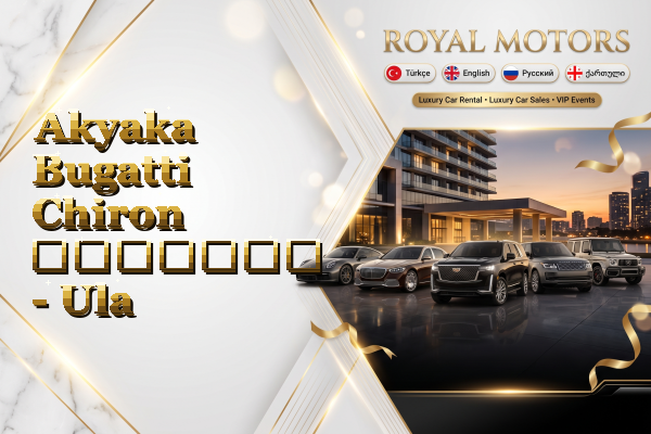 Akyaka Bugatti Chiron გაყიდვა - Ula