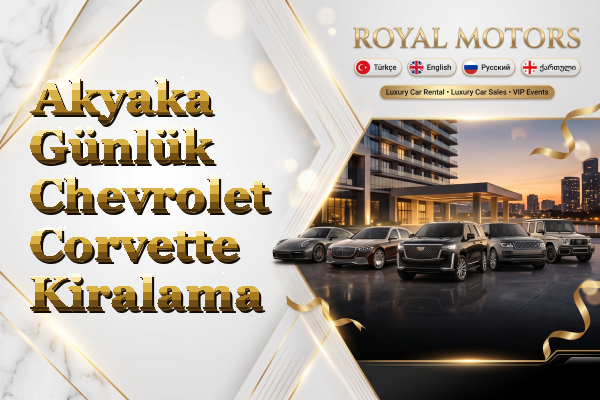 Akyaka Günlük Chevrolet Corvette Kiralama
