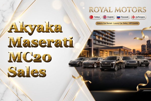 Akyaka Maserati MC20 Sales