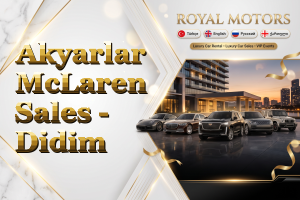 Akyarlar McLaren Sales - Didim