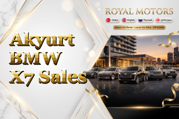 Akyurt BMW X7 Sales