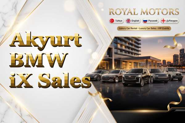 Akyurt BMW iX Sales