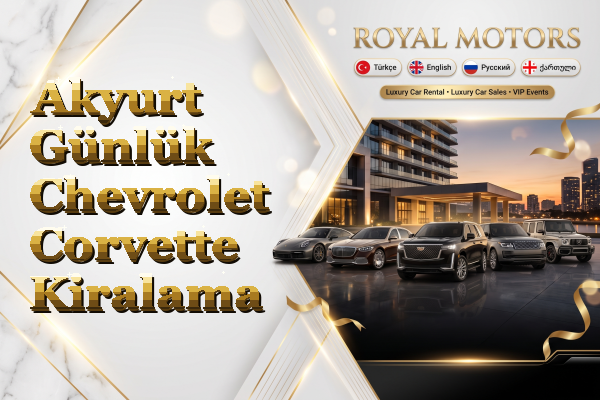 Akyurt Günlük Chevrolet Corvette Kiralama
