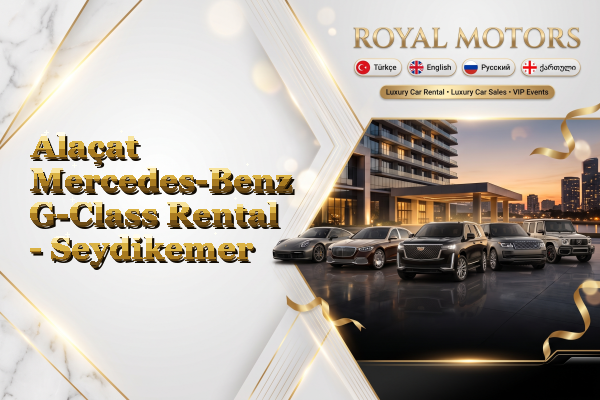 Alaçat Mercedes-Benz G-Class Rental - Seydikemer