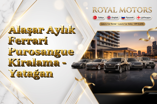Alaşar Aylık Ferrari Purosangue Kiralama - Yatağan