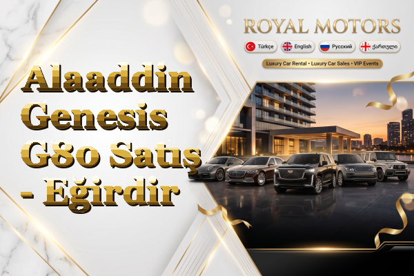 Alaaddin Genesis G80 Satış - Eğirdir