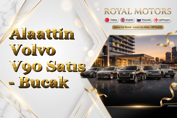 Alaattin Volvo V90 Satış - Bucak