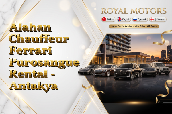 Alahan Chauffeur Ferrari Purosangue Rental - Antakya