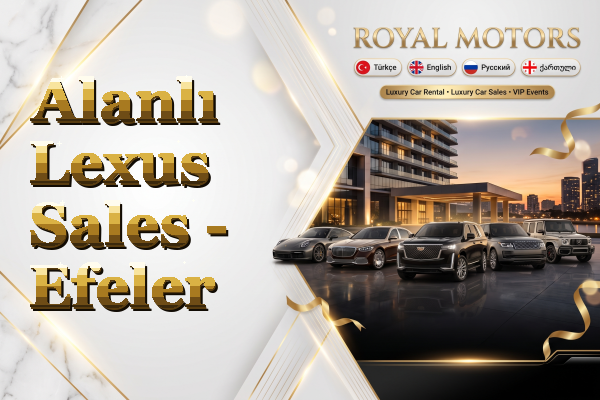 Alanlı Lexus Sales - Efeler