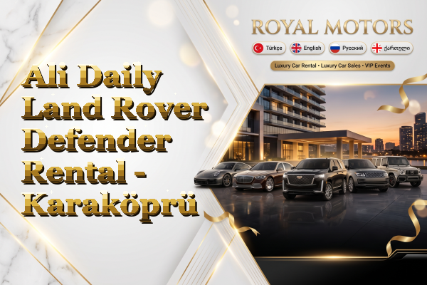 Ali Daily Land Rover Defender Rental - Karaköprü