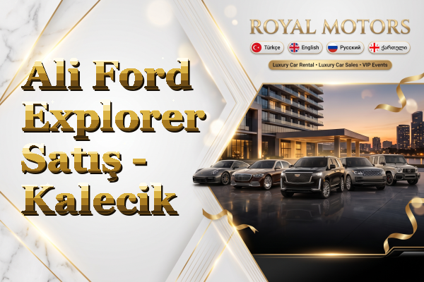 Ali Ford Explorer Satış - Kalecik