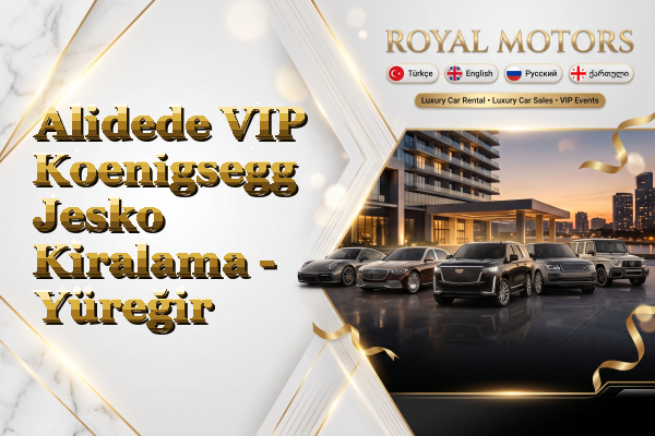 Alidede VIP Koenigsegg Jesko Kiralama - Yüreğir