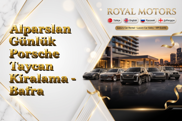 Alparslan Günlük Porsche Taycan Kiralama - Bafra