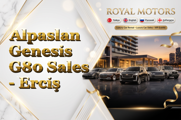 Alpaslan Genesis G80 Sales - Erciş