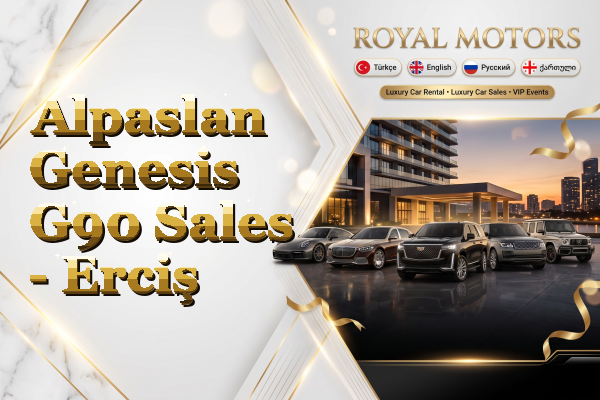 Alpaslan Genesis G90 Sales - Erciş