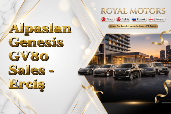Alpaslan Genesis GV80 Sales - Erciş